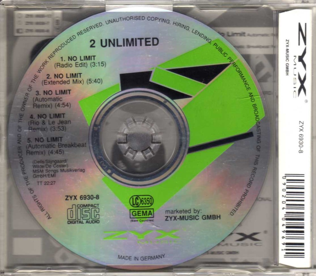 2 unlimited no limit automatic breakbeat remix