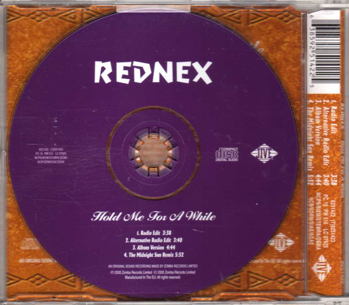 Rednex – Hold Me For A While – CDM | Eurodance 90 CD shop