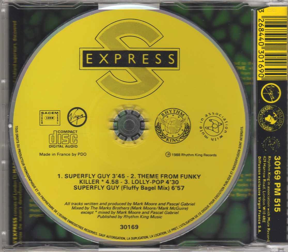 S’Express – Superfly Guy – CDM | Eurodance 90 CD shop