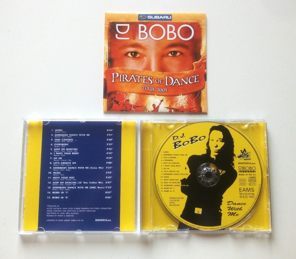 Dj Bobo – Dance With Me (reissue) – Cda 