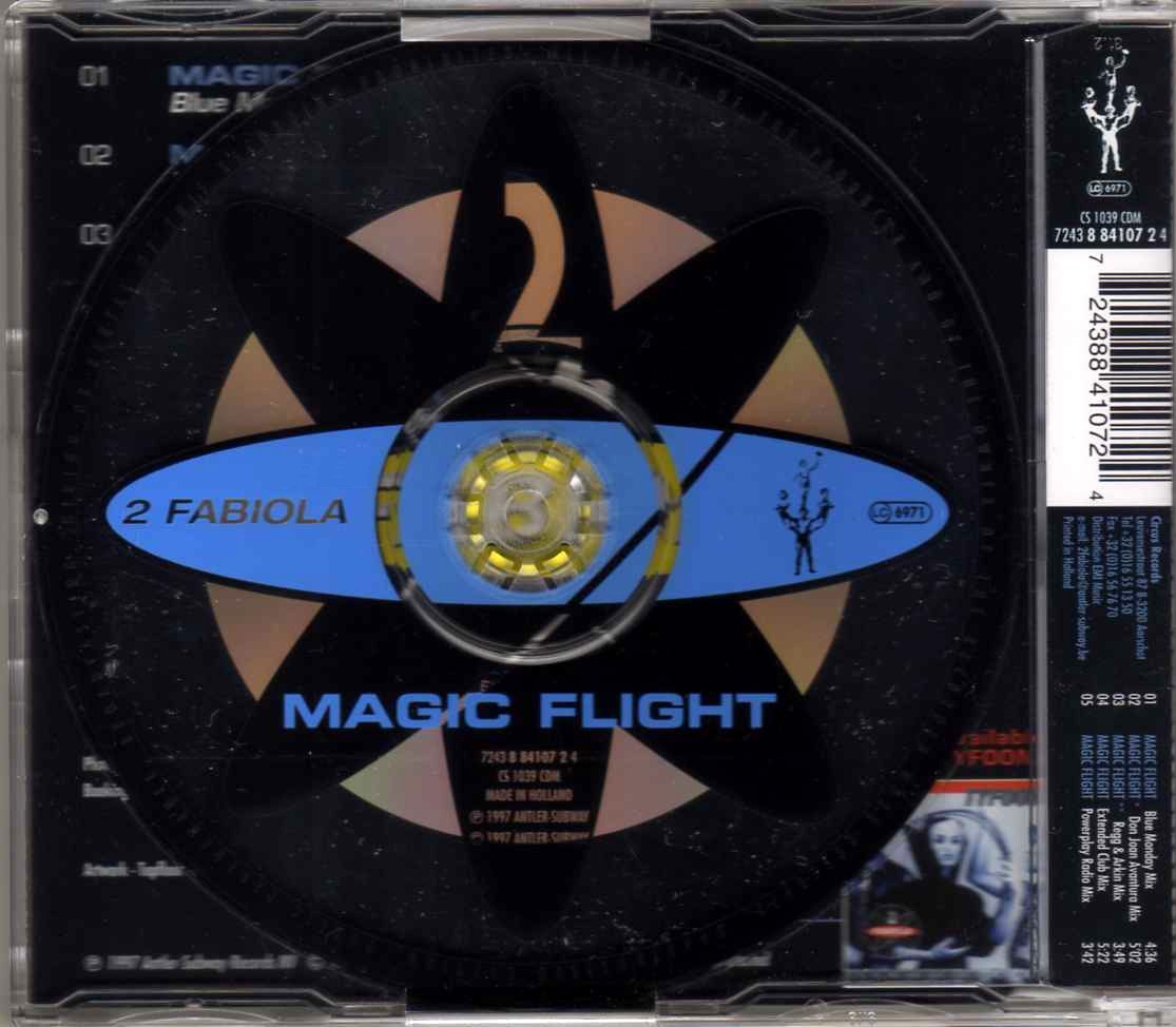 2 Fabiola – Magic Flight – CDM | Eurodance 90 CD shop